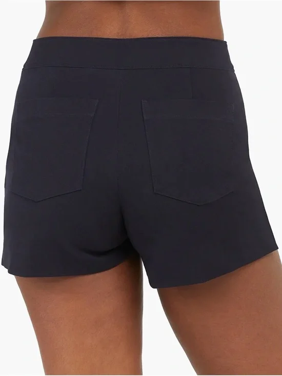 Spanx Polished 4” Shorts Classic Navy XL NWT - Picture 4 of 8
